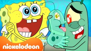 Губка Боб | Самые добрые моменты Планктона  | Nickelodeon Cyrillic