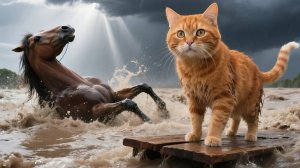 Мяу Мамас 😿 Мяу Релакс | Видео с кошками | Мама-кошка и котёнок ✨Забавный кот Милый кот 😿