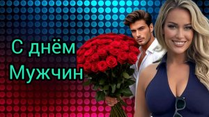 с днём мужчин поздравление музыкальная открытка