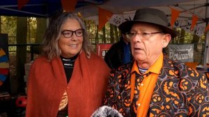 Halloween Belgians take to the water in boats carved from pumpkins