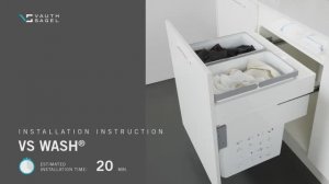 Установка системы хранения белья VS WASH