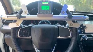 Калибровка рулевого колеса.