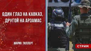 Один глаз на Кавказ, другой – на Арзамас [Мария Тиллерт. СТРИМ]