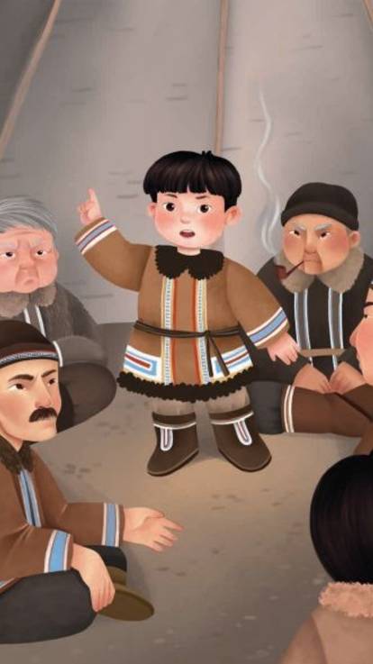 Джек Лондон. «Сказание о Кише» -"Киш ҥодьэ көдэ эдьилҕат" смотреть онлайн