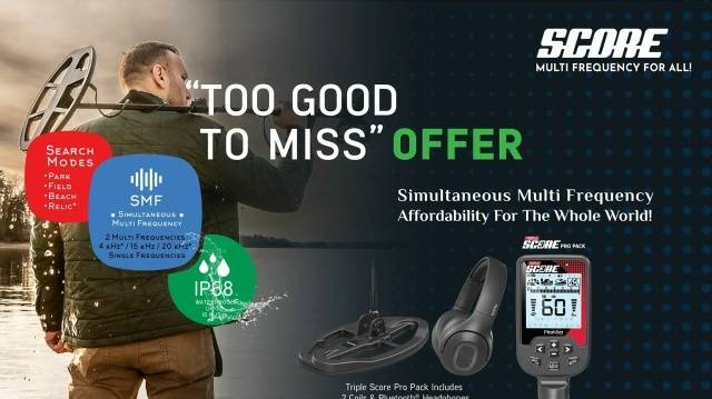 Новый прибор Nokta Triple Score !