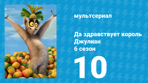 Да здравствует король Джулиан 6 сезон 10 серия (мультсериал, 2017)
