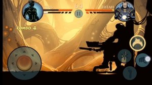 Shadow fight 2 попытка победить Титана