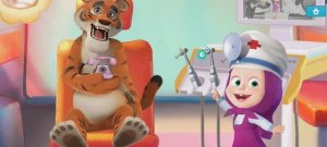 Маша и Медведь Мультфильм Зубной врач