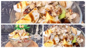 Салат с киноа, авокадо и вялеными помидорами