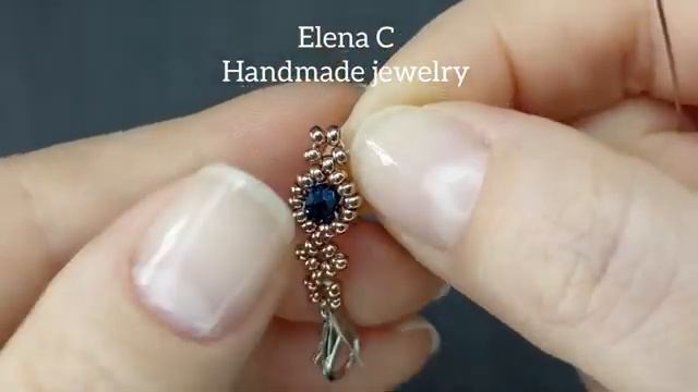 Красивый Браслет из бисера и бусин своими руками Elena C - Украшения ручной работы смотреть онлайн