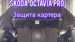 Skoda Octavia PRO защита картера