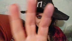 Хеллуин ведьмин колпак.