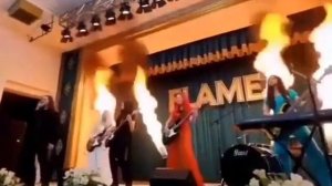 Группа FLAMES. Рождённые огненной стихией. Рок-версия.