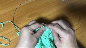 Симпатичный ажурный узор спицами для ваших изделий