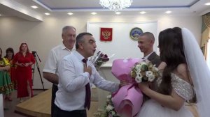 В Шовгеновском районе зарегистрировали брак участника СВО А. Ермака и А. Шулики