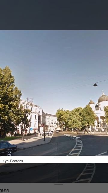 Санкт-Петербург. 01.11.2025. Панорама с перекрестка улиц Пестеля и Короленко