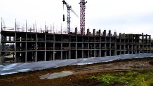 ЖК «Живописный» — съёмка с воздуха октябрь 2025