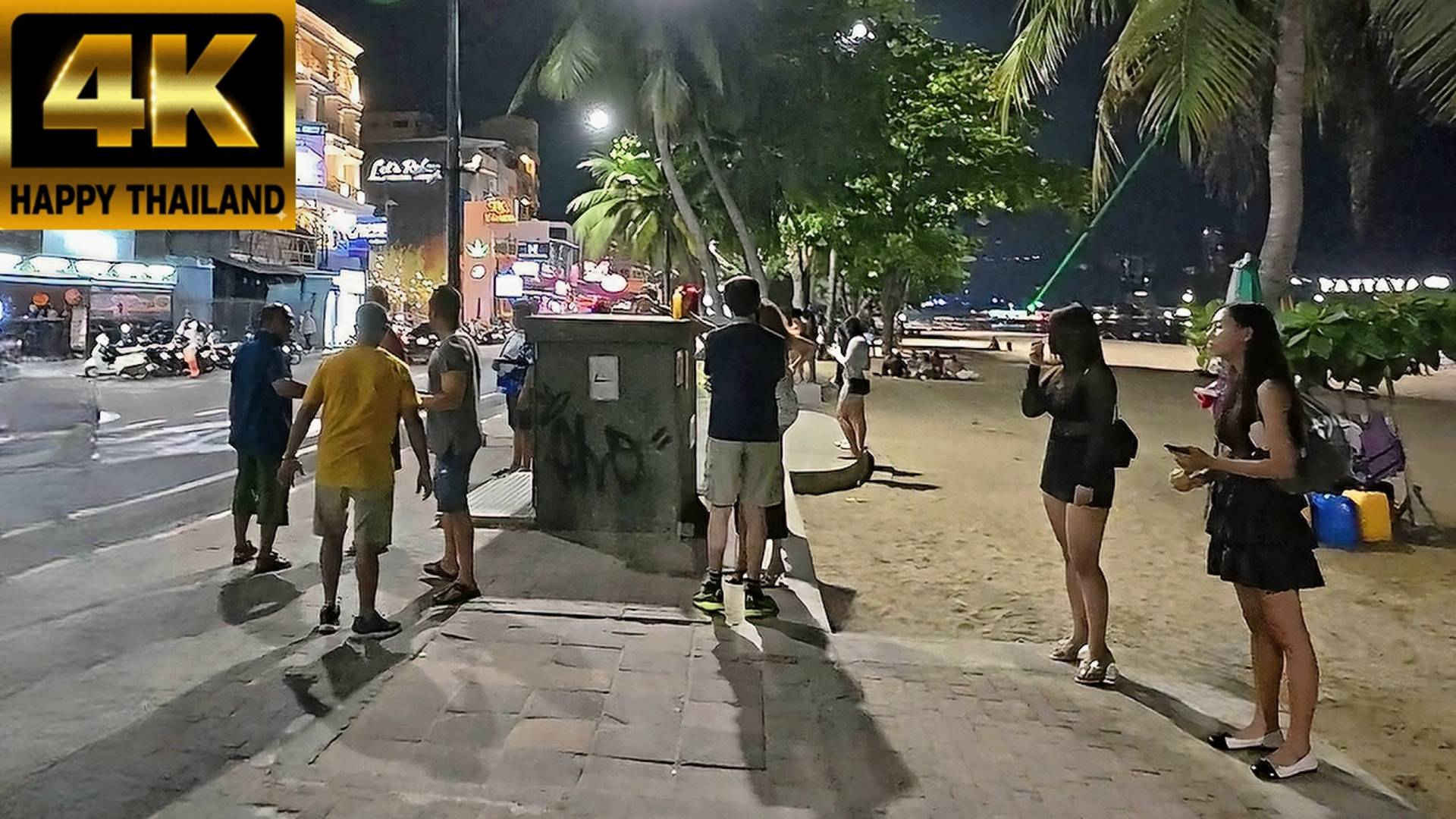 4K ► Beach road ● Pattaya ● March 2025 ● 01
