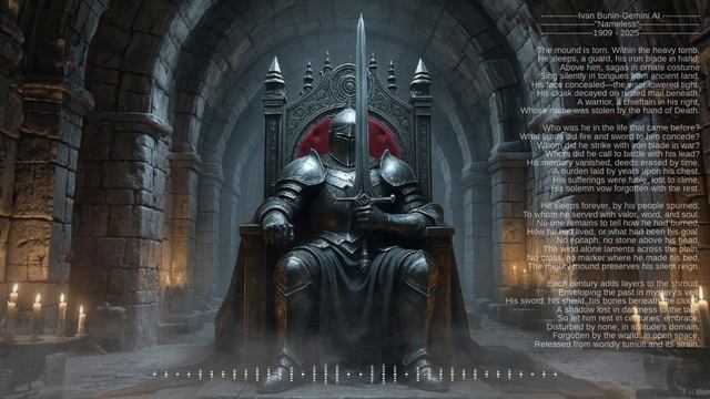 Ivan Bunin-Gemini.AI "Nameless" 1909 - 2025