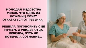 Истории из жизни. МЕДСЕСТРА, УЗНАВ КТО ОТЕЦ РЕБЁНКА ЧУТЬ НЕ УПАЛА Жизненные истории, Аудио рассказы
