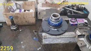 правая передняя бещ абс сборка