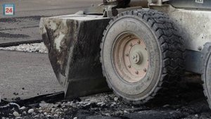 Большие лужи исчезнут с улицы Колхозная в Абакане