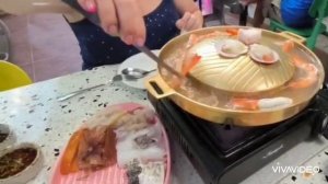 ТАЙЛАНД. БАНГКОК. УЖИН В КАФЕ