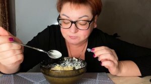 ЭТО НАДО ЖЕ ПРОСПАЛА ВСЕХ МУЖИКОФФ🤦🤷♂️🤭/САЛАТ ЗА 5 МИНУТ И СГОТОВИМ И ПЕРЕКУСИМ/МУКБАНГ