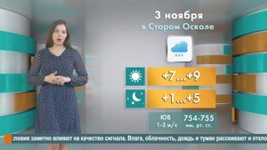 Погода в Старом Осколе на 3 ноября