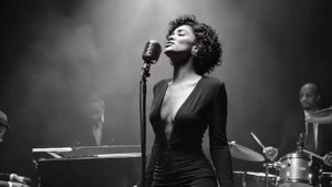 Vintage Jazz Singer