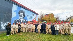 Монументальная работа с образом Нины Максимовны Распоповой появилась в Мытищах