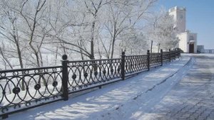 Зима в Хабаровске