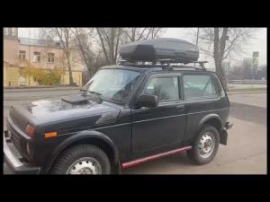 Багажник и бокс на Niva Legend