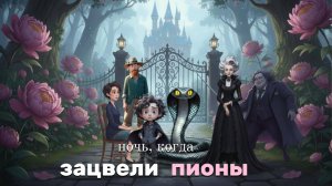 Ночь,когда зацвели пионы|чит Автор-ОльгаПавлова|Видео-Миша Биркин Продолж истор "Сон"и леди Катерина