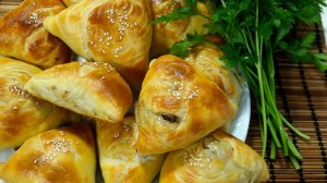 Домашняя самса с бараниной в духовке