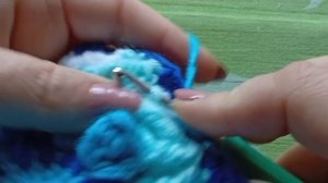 Видео подсказка к МК Евгении Тыченко коврик "Снежинка" Ряды_6-10