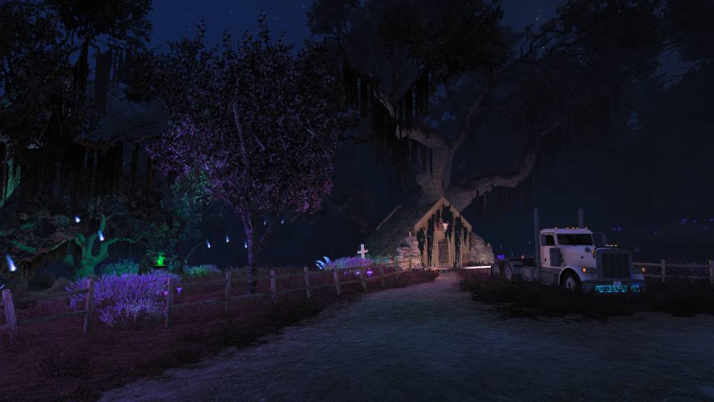 American Truck Simulator  - HALLOWEEN 2025 - Дорога к домику Ведьмы