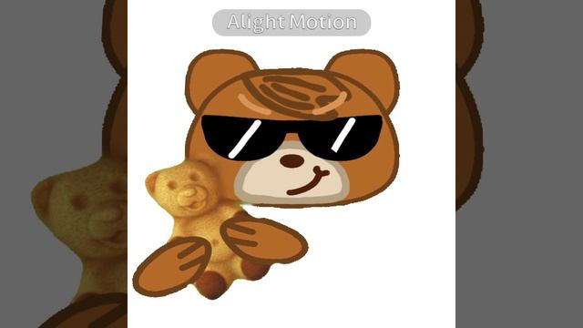 Персонаж не мой, рисовала я! Анимка с Барни🌌😎^^