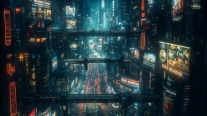 Melancholic Sci-Fi Ambient Music ｜ Rain Ambience for Night-