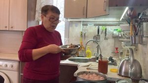 IMG_9370 Гарнир, булугур и картошка с фрикадельками.