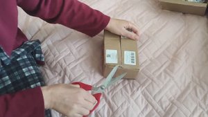 Распаковка того, что мама попросила привезти в этот раз