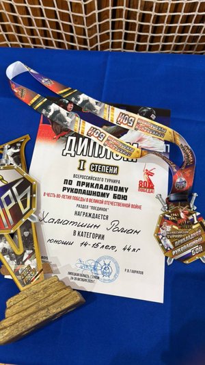 Липетская обл. г. Грязи 24-26. 10. 2025. Из серии Роман- Чемпион.