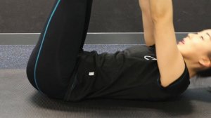 Касания мысков лёжа / Toe Touches