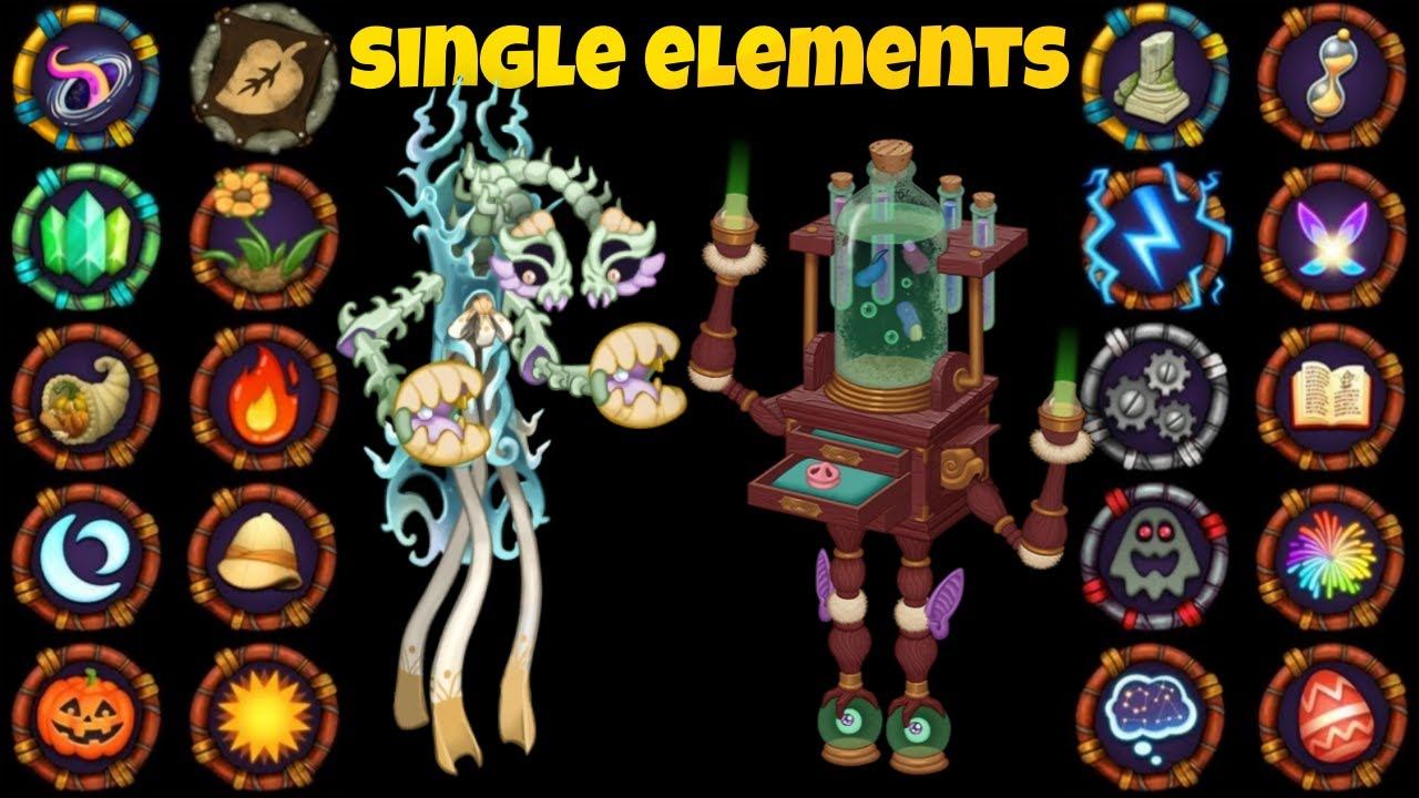 All New Single Element Monsters - Epic Clackula - Epic Blipsqueak ~ My Singing Monsters смотреть онлайн