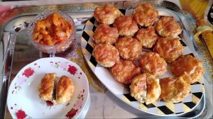 Кексы с куриной грудкой.