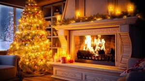 Cozy Fireplace Sleep Music Christmas Music That Will Make You Fall Asleep Peaceful Evening