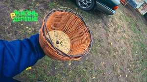 ✔︎ Сплёл первую корзину