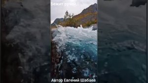 Бежит ручей холодным утром...
Автор Евгений Шабаев