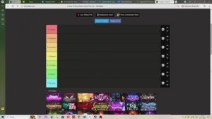 Тир лист уровней от Cherryteam