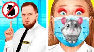 Как Пронести Домашних Животных в Самолёт | Сумасшедший Челлендж от TeamTeen Challenge